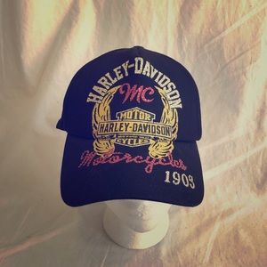 Harley Davidson 🌟bedazzled🌟 Baseball Cap